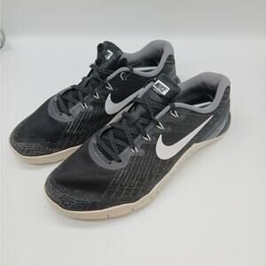 Nike Lace Up Metcon 3 Training Running Sneakers Shoes Black Size 9 Women's